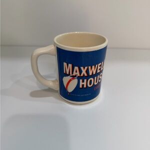 Blue and White Coffee Mug